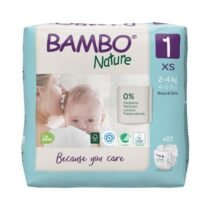 Retrouvez Bambo Nature Couches Taille 1 (2-4kg) 22 unités aux meilleurs prix sur bebemaman.ma. Livraison à domicile partout au Maroc.