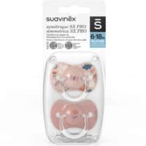 Retrouvez Suavinex 2 sucettes symétriques SX PRO Into the forest rose (6-18 mois) aux meilleurs prix sur Bebemaman.ma . Livraison à domicile.