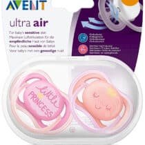 Retrouvez Avent 2 sucettes Ultra Air 6-18mois Fille aux meilleurs prix sur Bebemaman.ma . Livraison à domicile partout au Maroc.