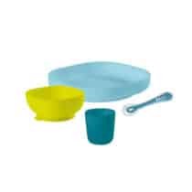 bebemaman-Beaba-set-vaisselle-silicone-4-pieces-bleu-2