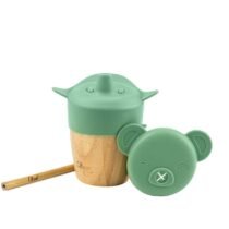 Retrouvez Citron Tasse en bambou avec 2 couvercles et paille Vert pastel 6m+ aux meilleurs prix sur Bebemaman.ma ! Livraison partout au Maroc