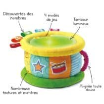 Retrouvez Vtech Tambour Lumi magique Bilingue aux meilleurs prix sur Bebemaman.ma . Livraison à domicile partout au Maroc. Paiement à la livraison.