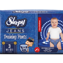 Retrouvez Sleepy Jeans Couches Culottes Midi Taille 3 - (5-10kg) 34 Unités aux meilleurs prix sur Bebemaman.ma . Livraison à domicile partout.