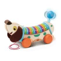 Jouet éducatif en bois Vtech pour apprendre l alphabet avec un chien interactif - bebemaman.ma