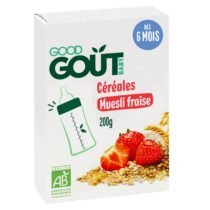 Retrouvez Good gout Céréales Muesli Fraise 6mois+ aux meilleurs prix sur Bebemaman.ma . Livraison à domicile partout au Maroc. Paiement à la livraison.