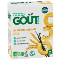 Retrouvez Good Goût Biscuits Tout Ronds Vanille 10m+ aux meilleurs prix sur Bebemaman.ma ! Livraison à domicile au Maroc. Paiement à la livraison.