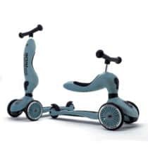 Retrouvez Scoot And Ride Trottinette 2en1 Highwaykick 1 - Bleu Acier aux meilleurs prix sur Bebemaman.ma . Livraison à domicile partout au Maroc.