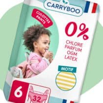 Retrouvez Carryboo Couches Culottes Écologiques Taille 6 (16-30kg) 32 unités aux meilleurs prix sur Bebemaman.ma . Livraison à domicile partout au Maroc.