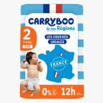 Carryboo Couches Écologiques Taille 2 (3-6kg) 50 unités