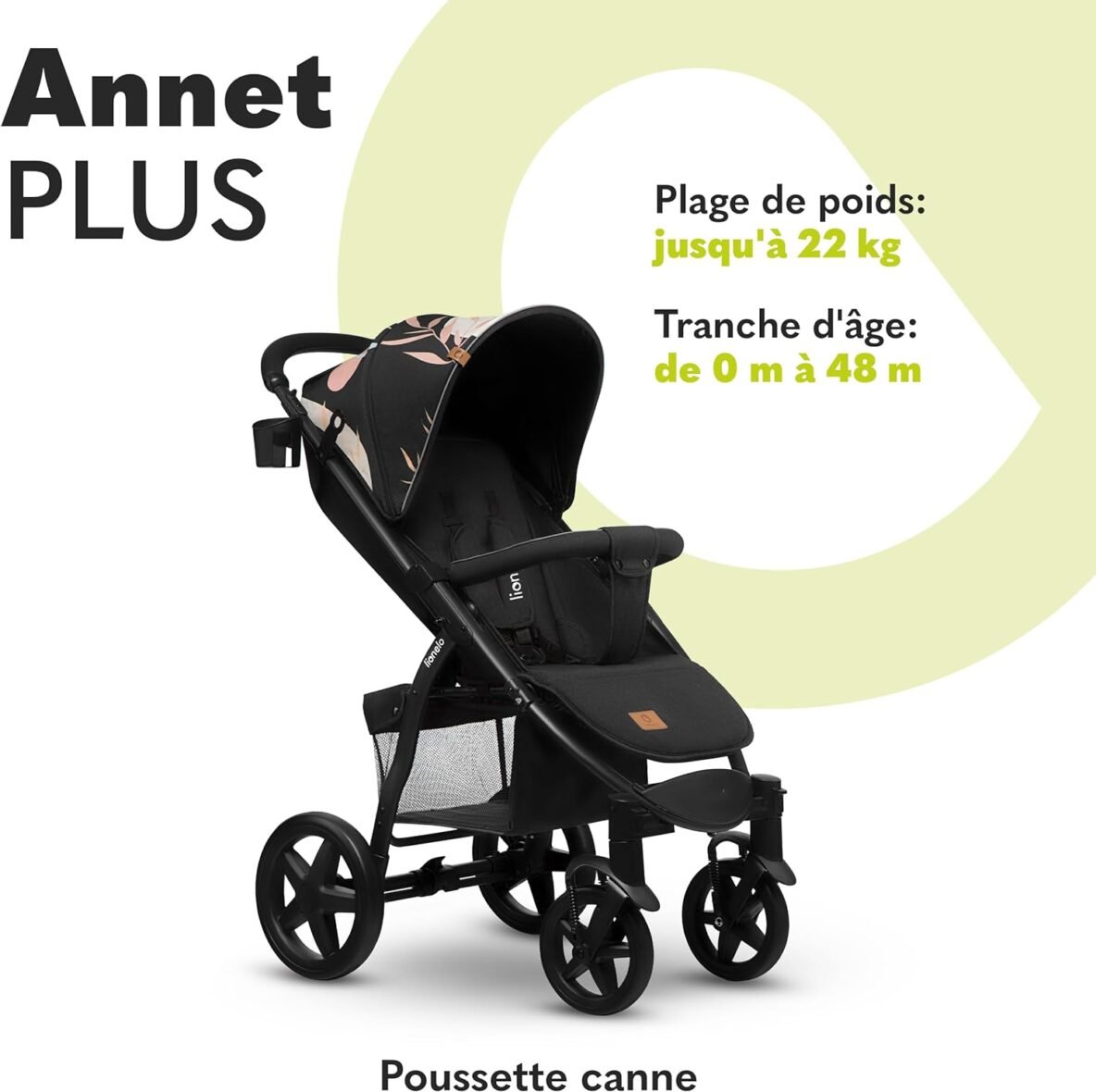 Bebemaman-LIONELO Poussette Annet Plus Lovin 1