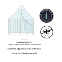 Retrouvez Domiva Ciel de lit moustiquaire universelle + Flèche simple pour lit aux meilleurs prix sur bebemaman.ma. Livraison à domicile partout au Maroc.