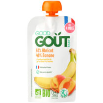 Retrouvez Good Goût Gourde Fraise Banane - dès 4 mois aux meilleurs prix sur Bebemaman.ma ! Livraison à domicile au Maroc