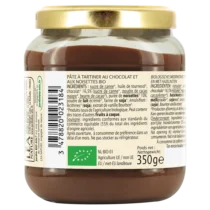 Retrouvez Jardin Bio étic Pâte à tartiner Chocolat Noisette Bio 350g aux meilleurs prix sur Bebemaman.ma . Livraison à domicile partout au Maroc. Paiement à la livraison.