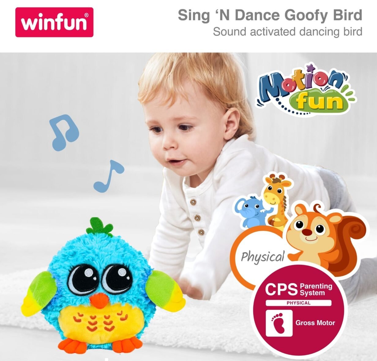 Bebemaman Winfun Sing ‘N Dance Goofy Bird 1