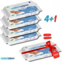 4 Lingettes Bébé WaterWipes Value Achetées + 1 Gratuite - bebemaman.ma