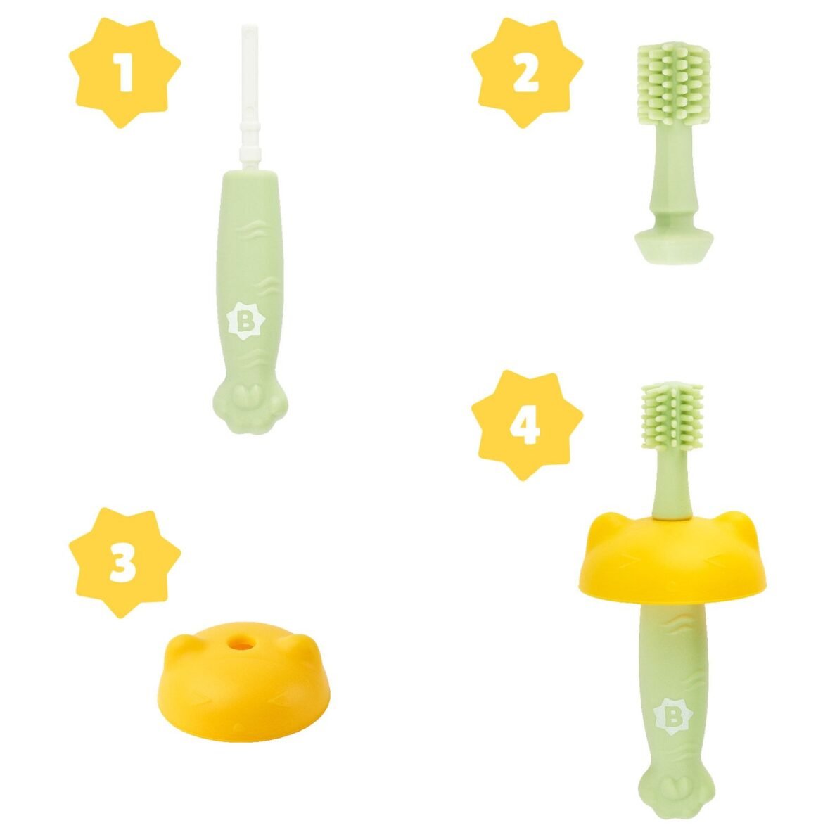 Retrouvez Badabulle Brosse à dents évolutive en silicone 3 en 1 aux meilleurs prix sur Bebemaman.ma . Livraison à domicile partout au Maroc. Paiement à la livraison.