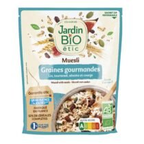 Retrouvez Jardin Bio Muesli aux Graines Gourmandes 375g aux meilleurs prix sur Bebemaman.ma . Livraison à domicile partout au Maroc. Paiement à la livraison.